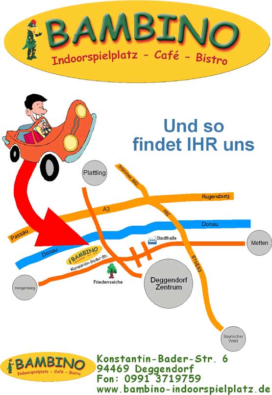 Euer Weg zu uns!